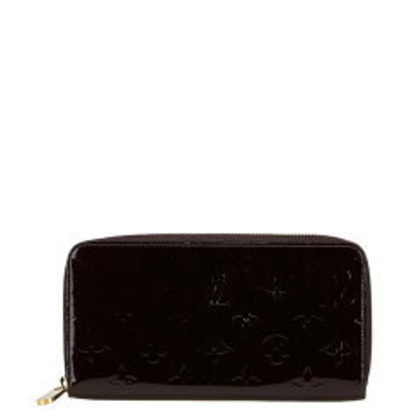 Louis Vuitton Zippy Vernis Patent Amarante Wallet Purple - Picture 1 of 4